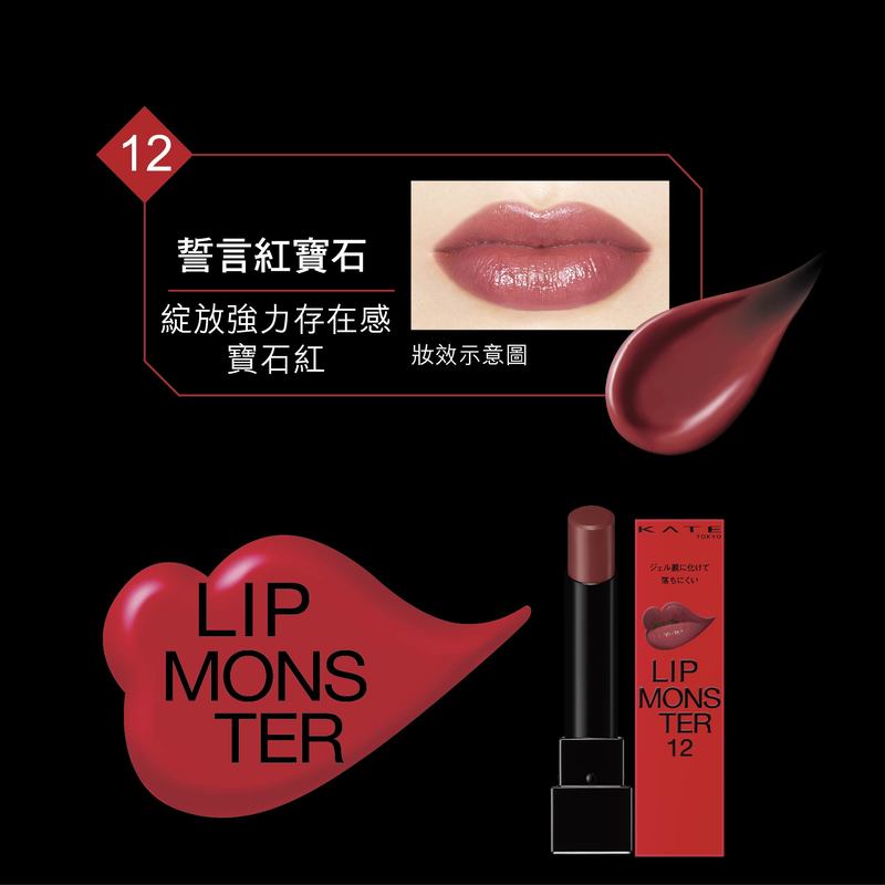 Kate Lip Monster 12 Ruby of Oath 3g