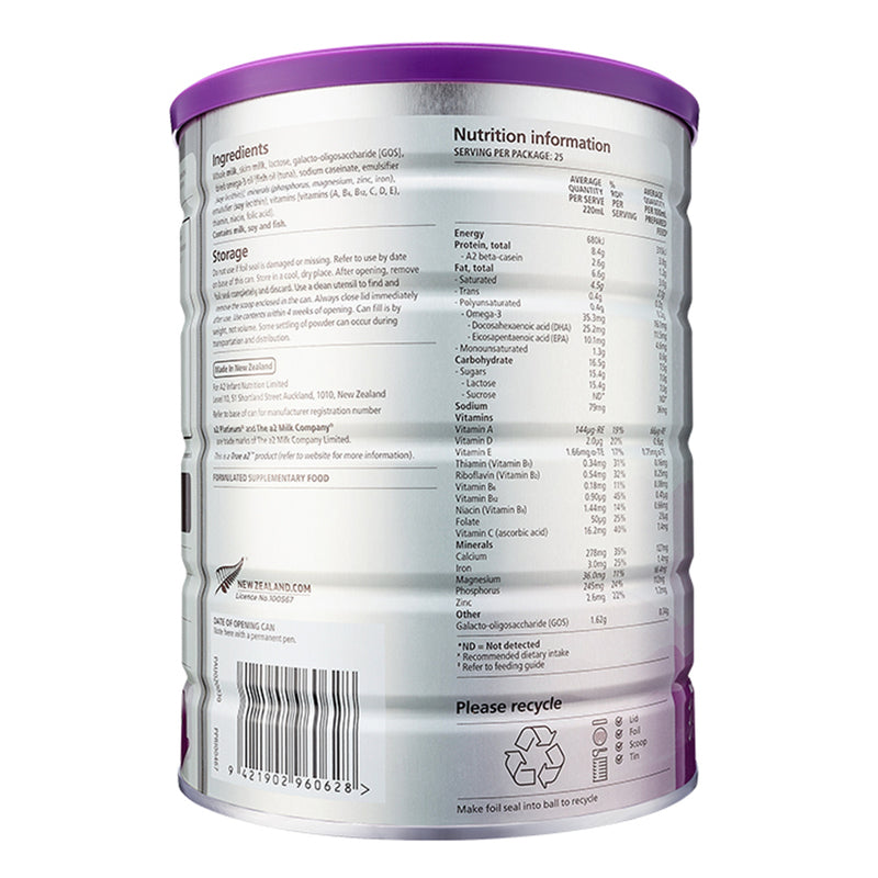 a2 Platinum Premium Junior Milk Drink Stage 4 900g
