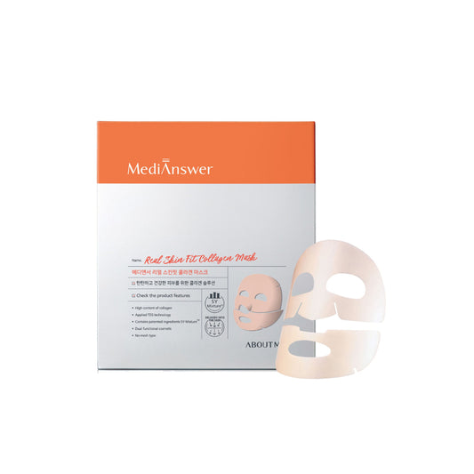 MediAnswer Real Skinfit Collagen Mask 4pcs