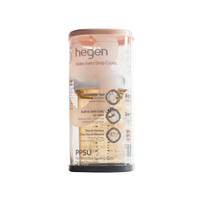 Hegen PCTO Feeding Bottle PPSU (240ml/8oz) 1pc