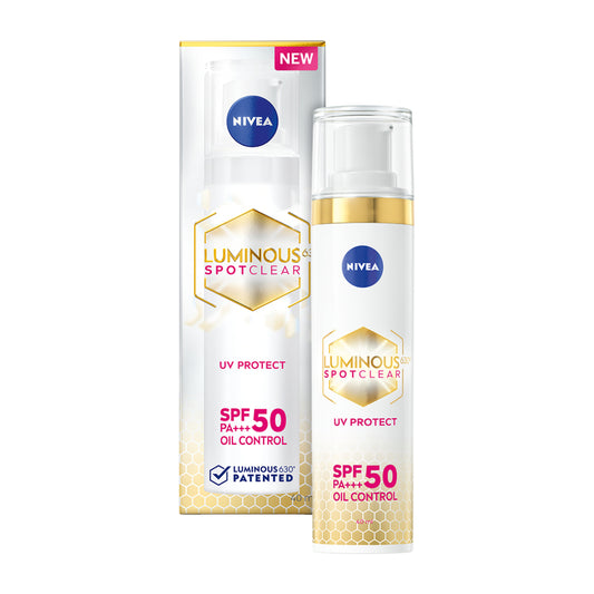 Nivea Luminous630 Spot Clear Day UV Protect Moisturizer SPF50 PA+++ 40ml