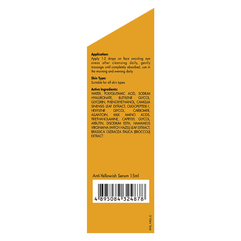 ZINO Anti Yellowish Serum 15ml