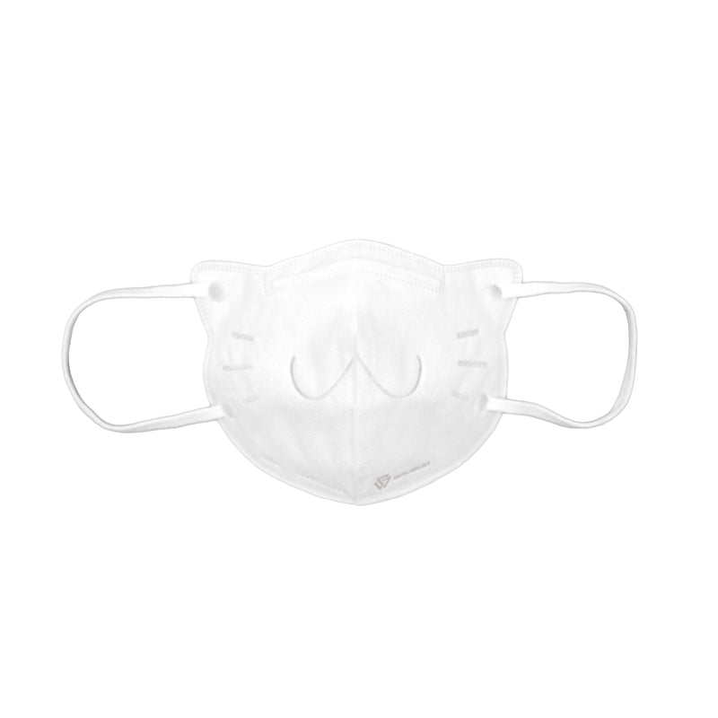 SAVEWO 3DMEOW Mask (Individually packaged) (for age of 7-13 Kids) - White 30pcs