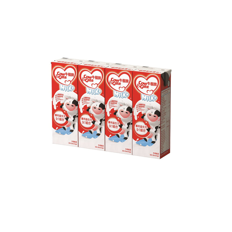 Cow & Gate Milk Plus 180ml x 4pcs