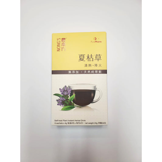 Nong's Self-Heal Plant Instant Herbal Drink 4g x 6 Packs
