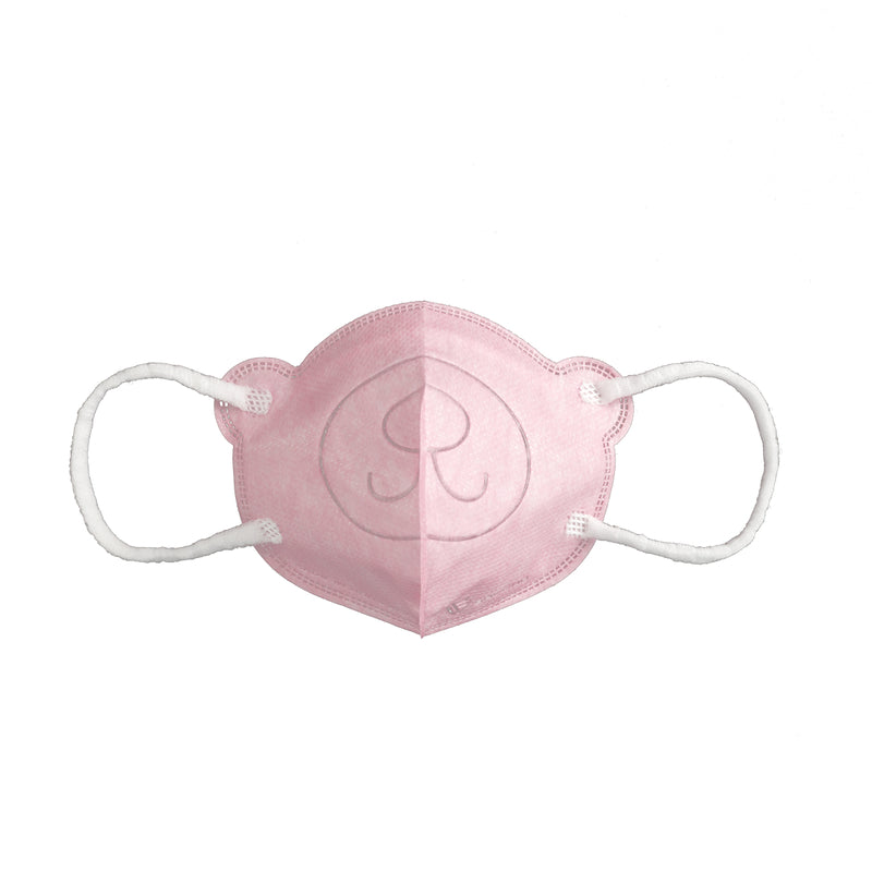 SAVEWO 3DBEAR Mask (Individually packaged) (for age of 6-24 months Kids) - Pink 30pcs