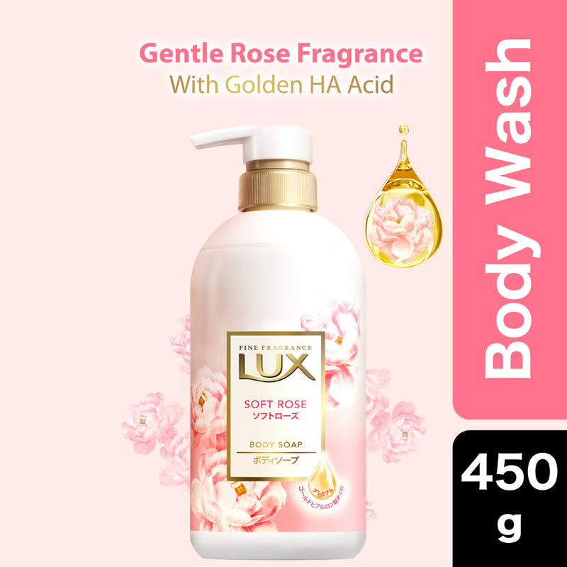 LUX Japan Soft Rose Shower Gel 450g
