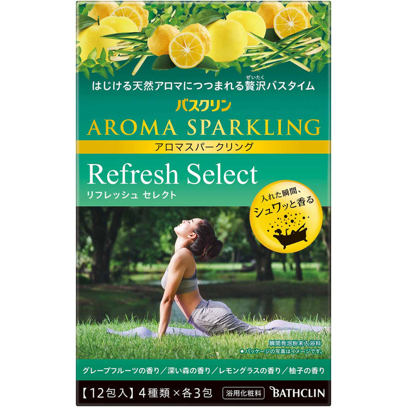 Bathclin Aroma Sparkling(Refresh Select) 30g x 12pcs