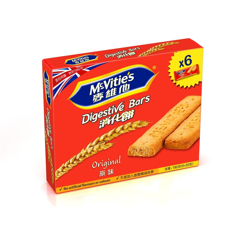 McVitie's Digestive Bar (Original) 30g x 6pcs
