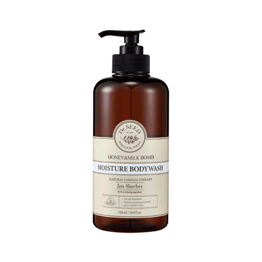 Dr.Seed Honey & Milk Bomb Moisture Body Wash (Iris Sherbet) 500ml