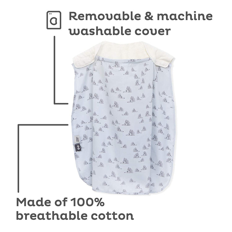 Simply Good Nursing Cover Duo Grey Hedgehogs 1pc