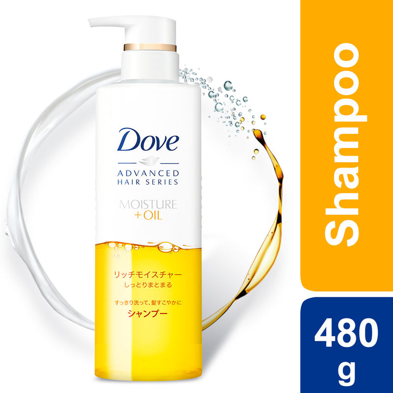 Dove Advanced Hair Series Rich Moisture Shampoo 480g