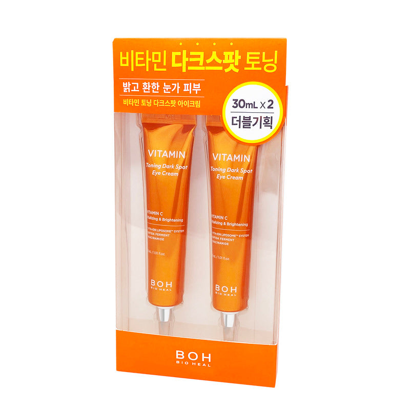 BOH Vitamin Toning Dark Spot Care Eye Cream Double Set 30ml x 2pcs