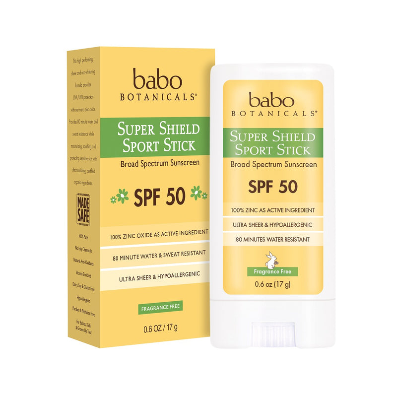 Babo Botanicals Super Shield Sport Stick SPF50 17g