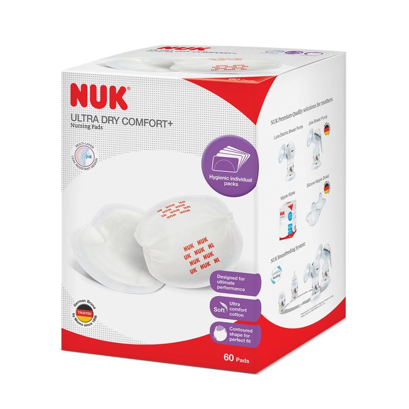 Nuk Ultradry Comfort Pads 60pcs