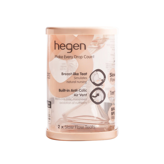 Hegen Teat Slow Flow 2pcs