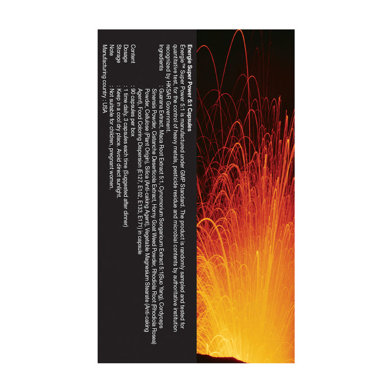 Energie Super Power 5:1 90 Capsules