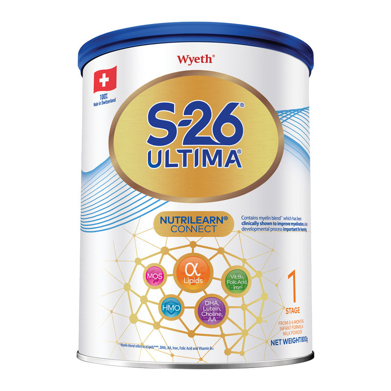Wyeth S-26 ULTIMA Stage 1 Infant Formula 800g
