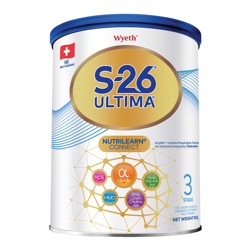 Wyeth S-26 ULTIMA Stage 3 Growing-Up Formula 800g