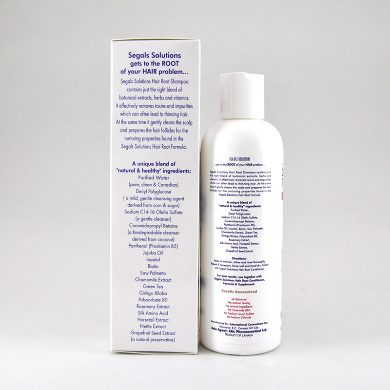 Segals Solutions Hair Root Shampoo 250ml