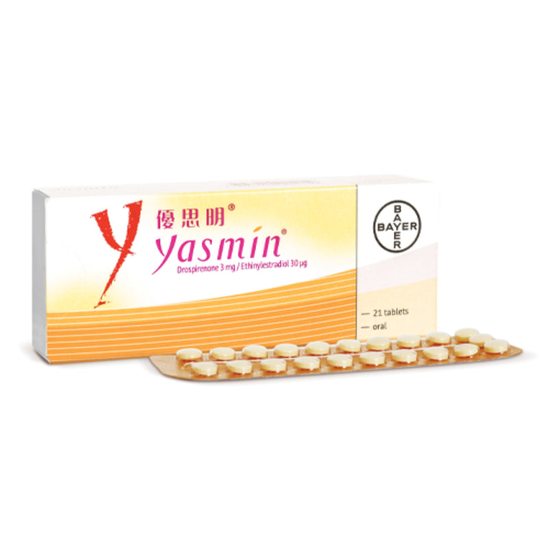Yasmin Contraceptive Pill 21pcs