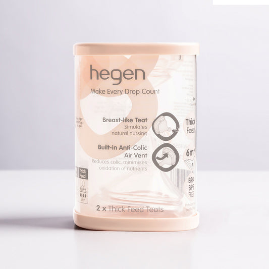 Hegen Teat Thick Feed 2pcs