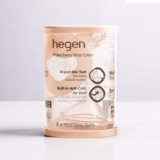 Hegen Teat Medium Flow 2pcs