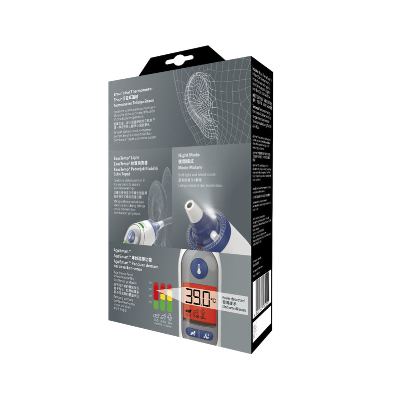 Braun Ear Thermometer IRT6525 1pc