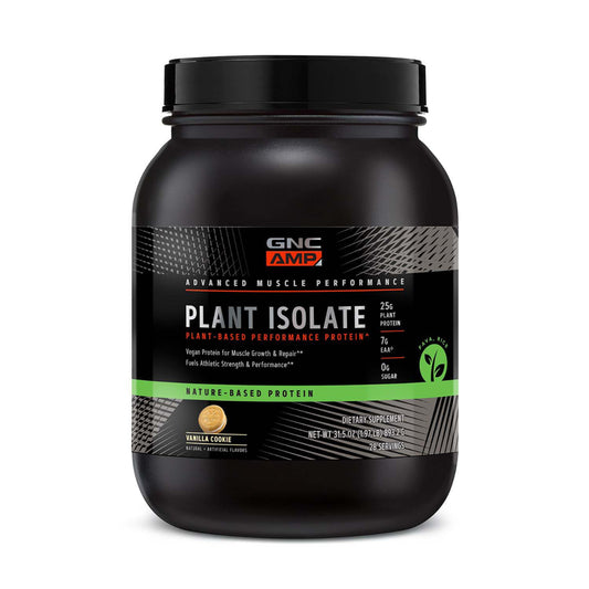 GNC AMP Plant Isolate Protein (Vanilla Cookie) 893.2g