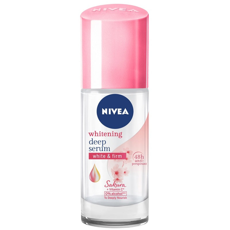 Nivea Whitening Serum Sakura Deodorant Roll On 40ml