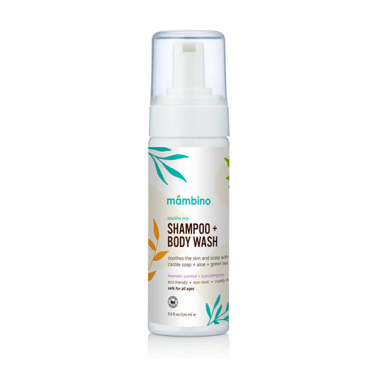 Mambino Organics Soothe Me Shampoo + Body Wash 170mL