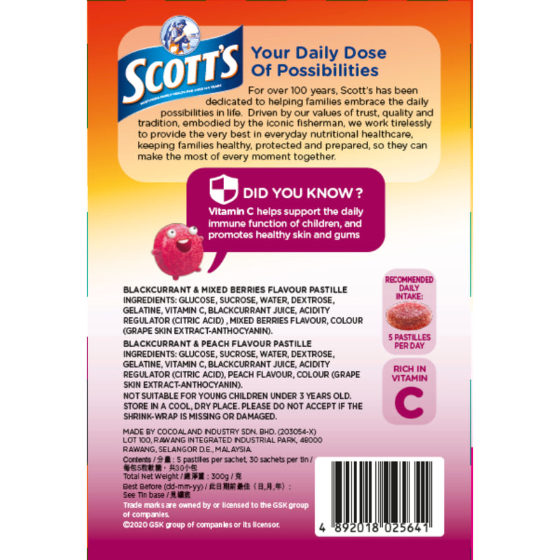 Scott's Sunshine Pastilles 150pcs