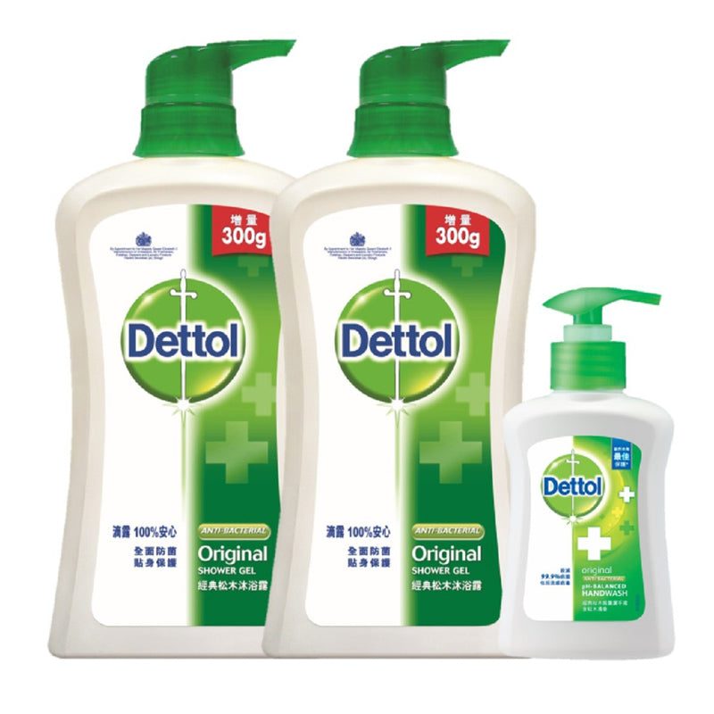 Dettol Shower Foam (Pine) 950g x 2