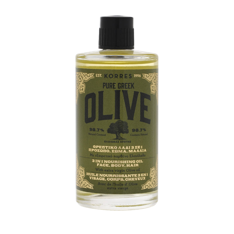 Korres Pure Greek Olive 3in1 Nourishing Oil 100ml