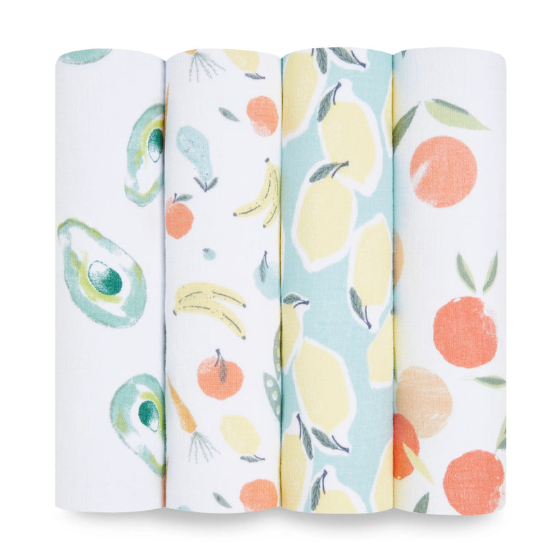 Aden+Anais Essential Swaddle(Farm To Table) 4pcs