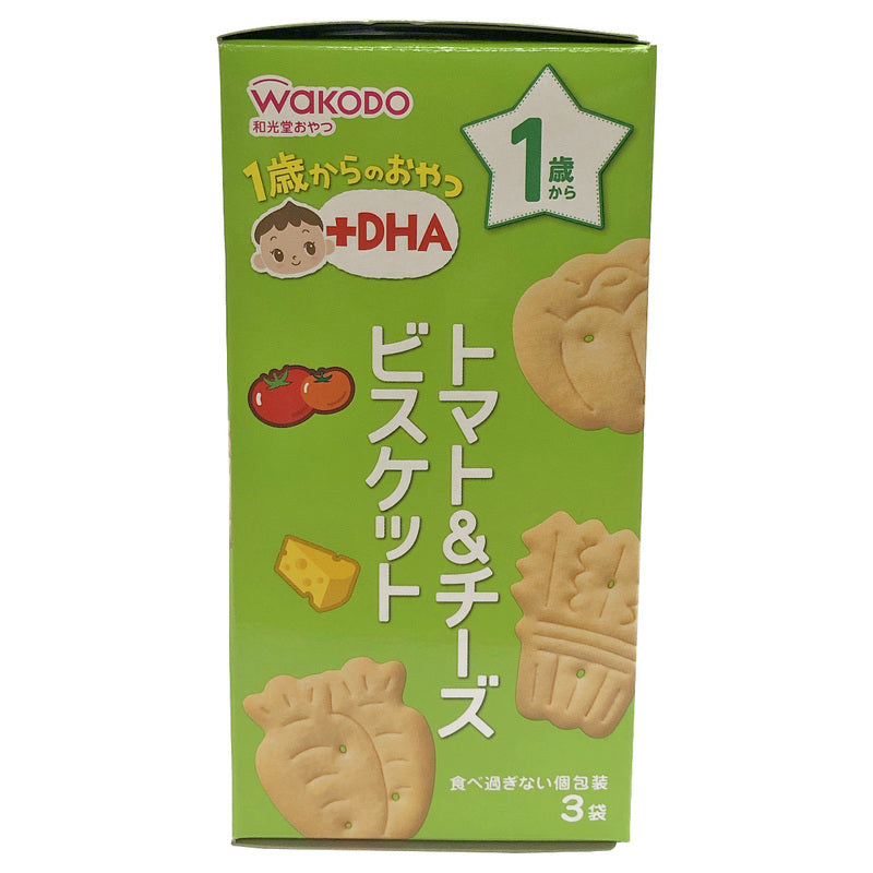 Wakodo Tomato&Cheese Biscuits (12Months+) 34.5g