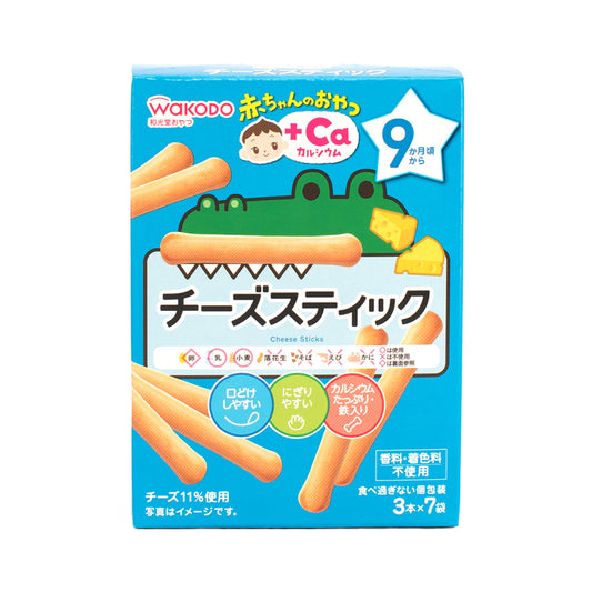 Wakodo Cheese Biscuit Sticks (9M+) 50g