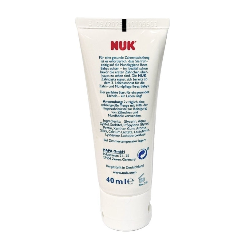 NUK Baby Toothpaste 40ml