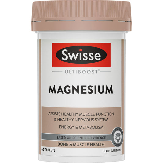 Swisse Ultiboost Magnesium 60pcs