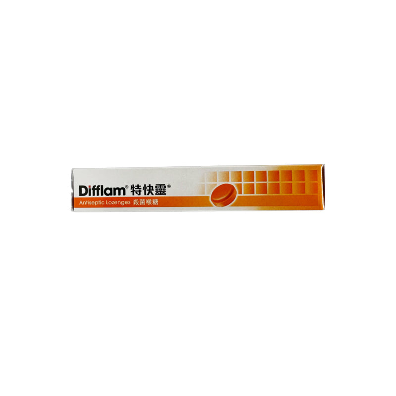 DIFFLAM ANTISEP LOZ 12S(ORG)