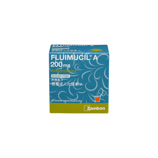 FLUIMUCIL A200MG 30S