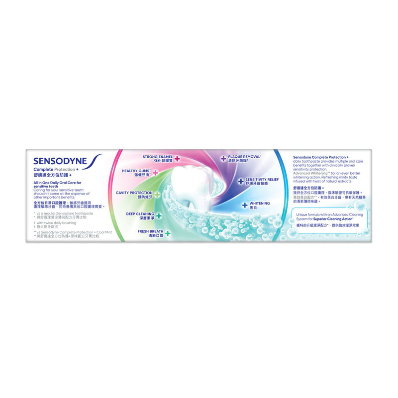 Sensodyne Complete Protection Toothpaste (Whitening) 100g