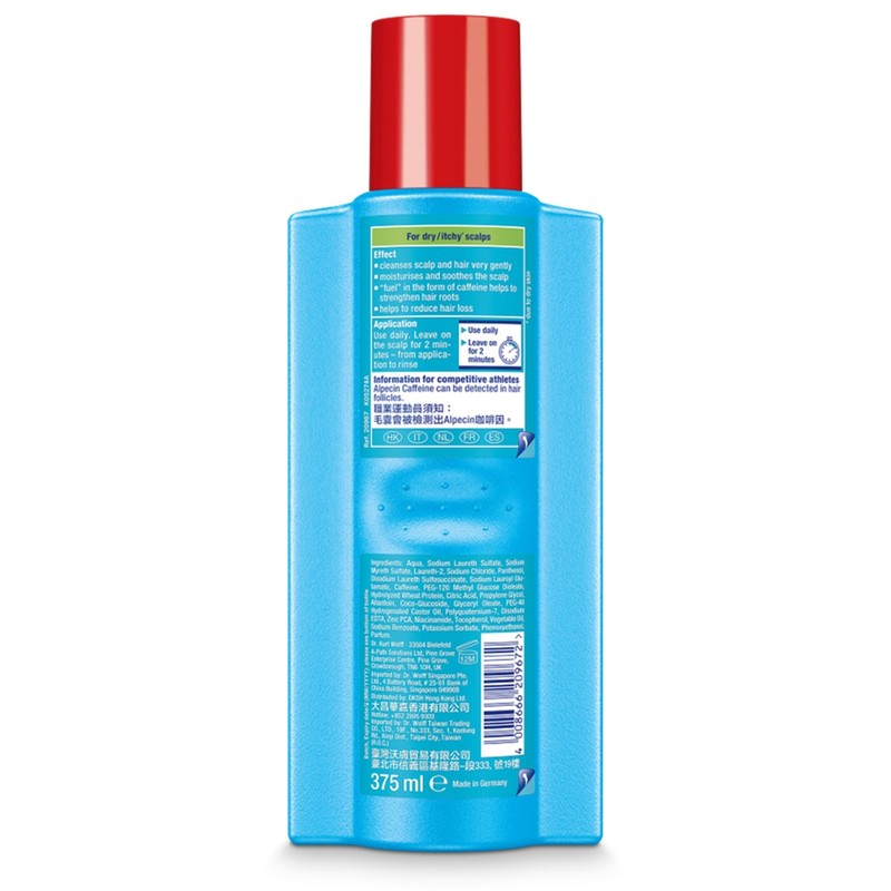 Alpecin Hybrid Caffeine Shampoo 375ml