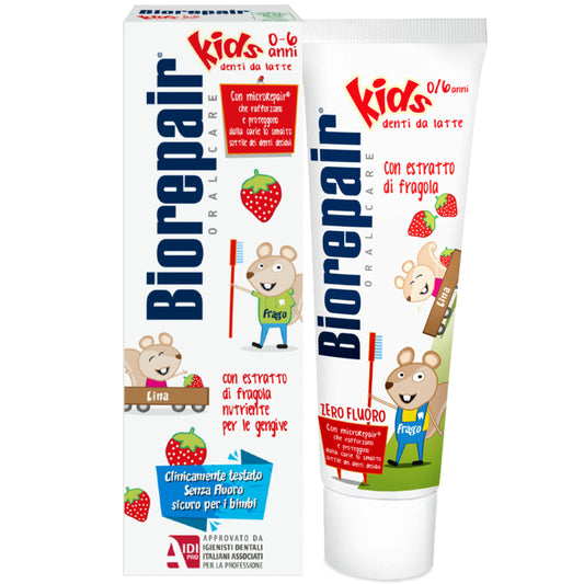 Biorepair Junior Strawberry Toothpaste 50ml