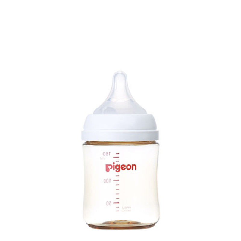 Pigeon PPSU Nursing Bottle With Peristaltic Plus SS Size Nipple 5oz/160ml (Random Color)