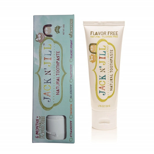 Jack N' Jill Natural Toothpaste Flavour Free (6M+) 50g
