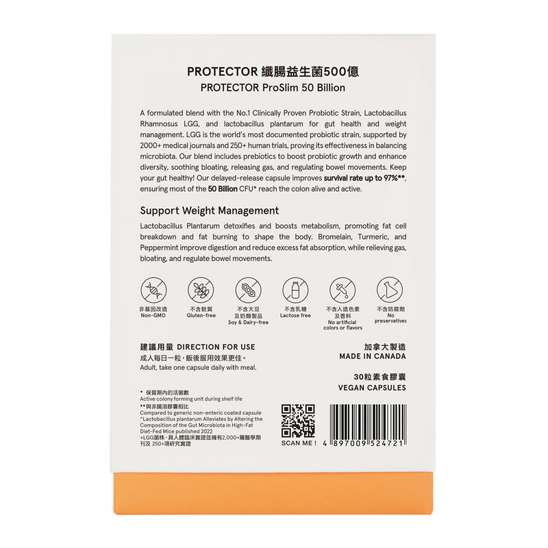 Protector ProSlim 50 Billion (Vegan Capsules) 30pcs