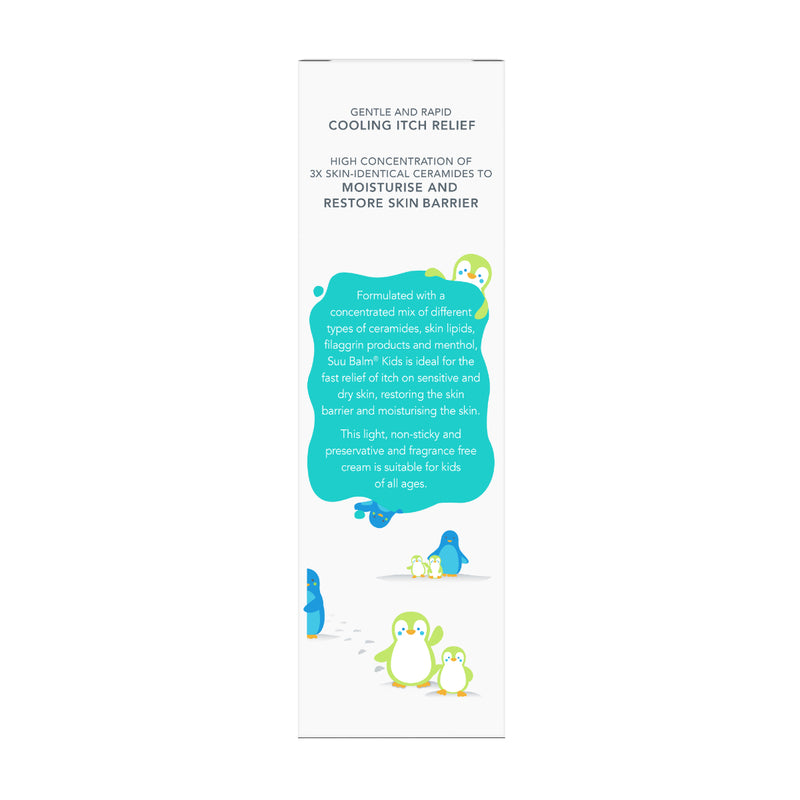 Suu Balm Kids Dual Rapid Itch Relieving and Restoring Ceramide Moisturiser 75ml (Random Delivery)