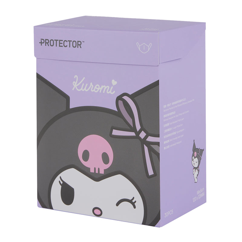 Protector X Kuromi 3D Face Mask (Medium) 30pcs