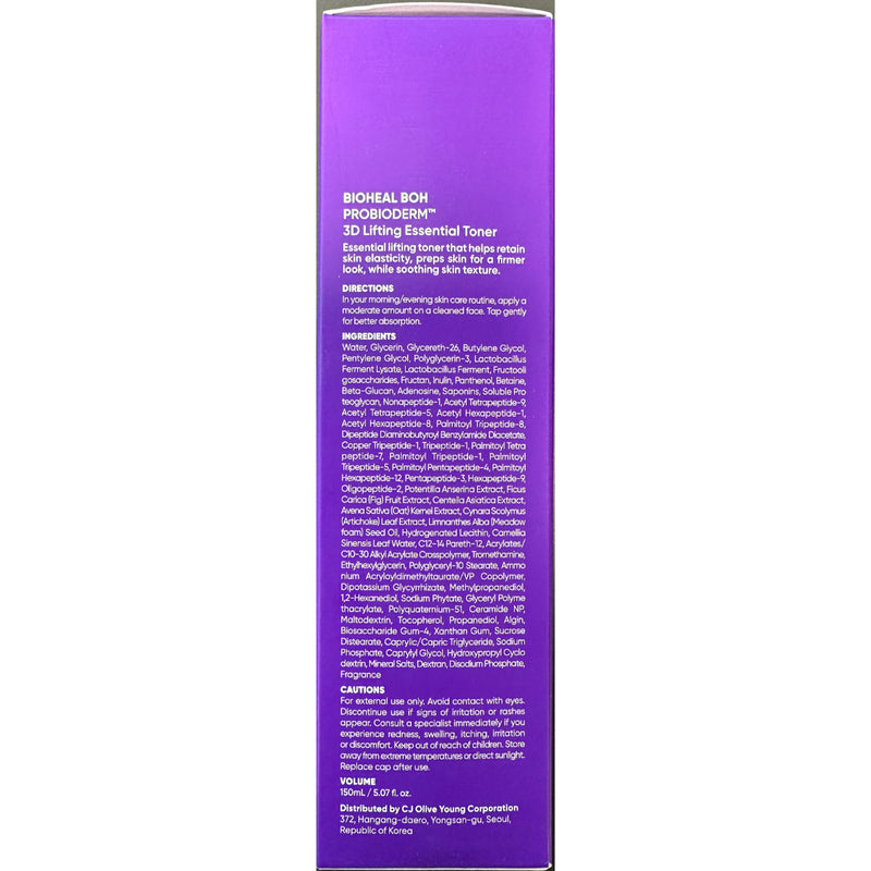 BOH Probioderm 3D Lifting Essential Toner 150ml